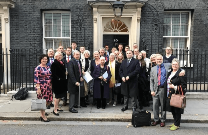 CA delegates at No 10