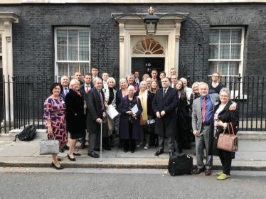 CA delegates at No 10